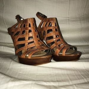Brown heels